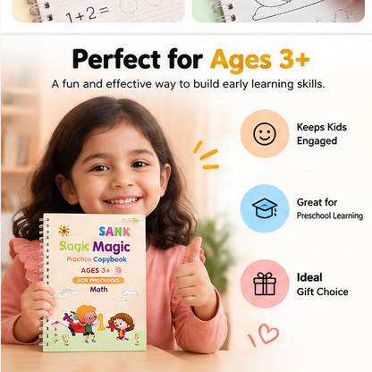 Magic Practice Copybook (4 Book + 10 Refill) (A-127)